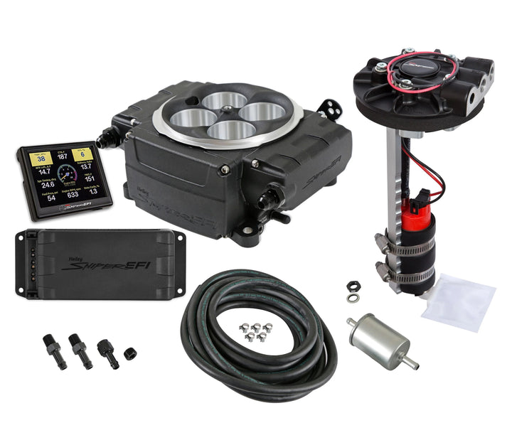 HLY550-511-3PR Sniper 2 EFI System Kit - Power Distribution Module, Black Powder Coat