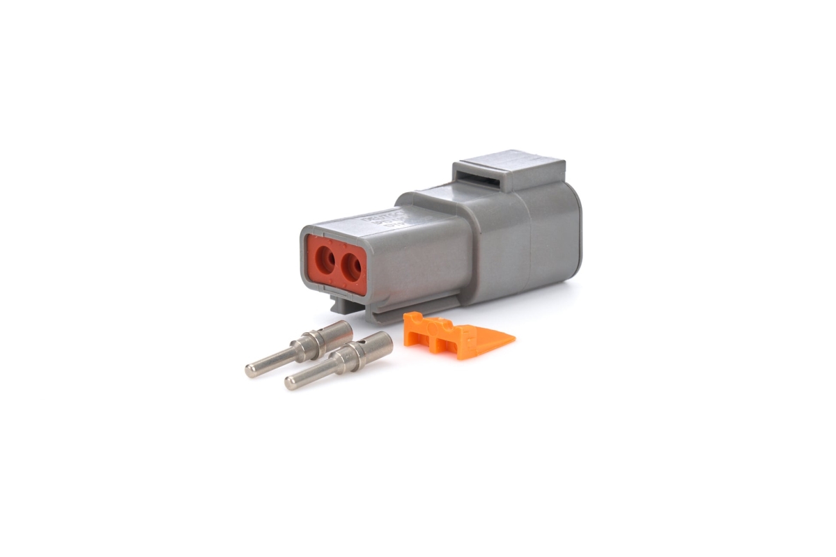 QRP71-221 2-Pin DTP Deutsch Receptacle Plug Connector