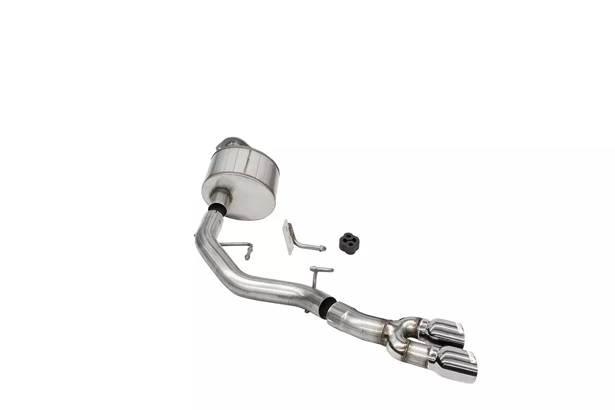 COR21141 Cat Back Exhaust System, Natural