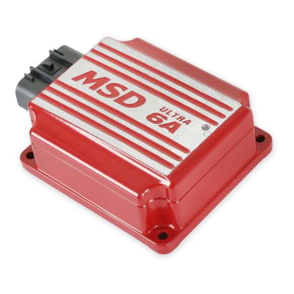 MSD Ignition MSD6202 45000V Ultra 6A Ignition Box, Red