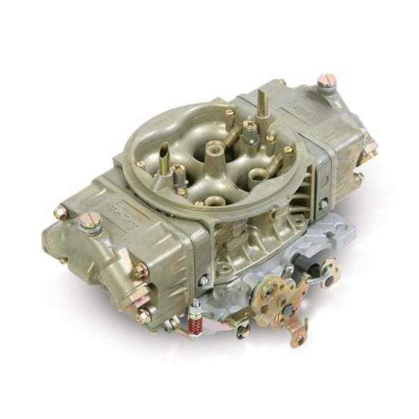 HLY0-80528-2 750 CFM 4150 HP Double Pumper Carburetor, Gold Chromate