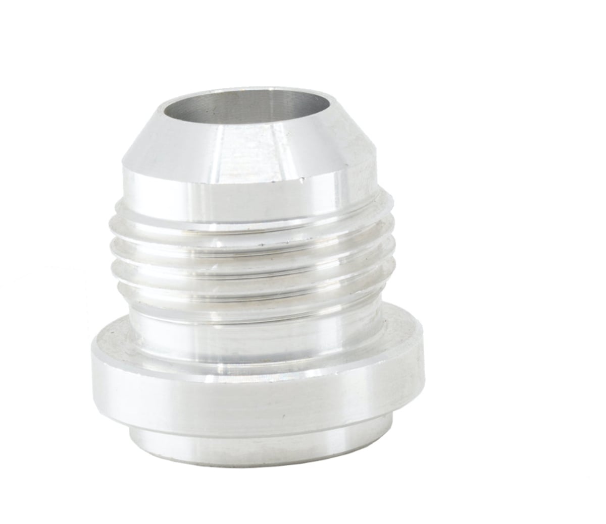 RHP972-10-0 Compact 10AN Male Aluminum Weld-On Fitting, Natural