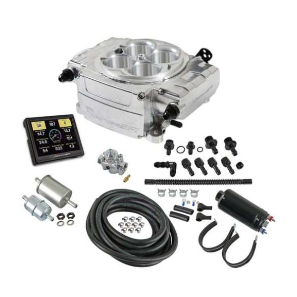 HLY550-510-3XK Polished Sniper 2 EFI Master Kit Without PDM, Silver
