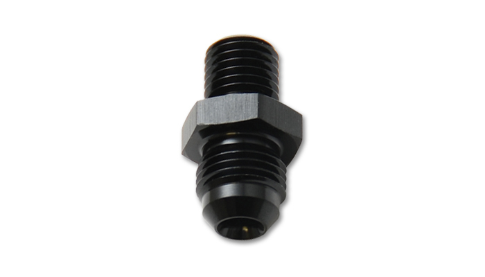 VIB16637 10AN to 22 mm x 1.5 in. Adapter Fitting - Black Anodized