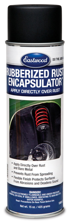Eastwood Rubberized Rust Encapsulator Black Aerosol 15oz (13651Z)