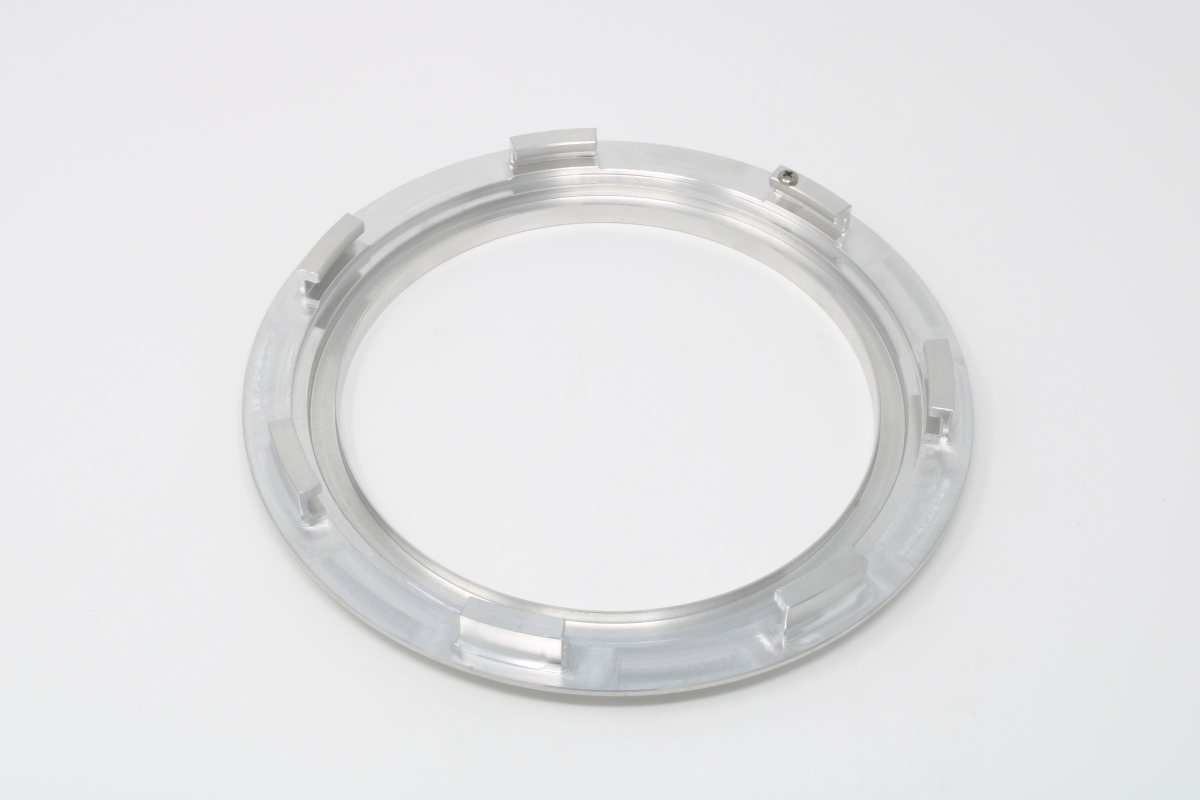 AFS68702 6 in. Aluminum Mounting Ring Fuel Pump Module - Natural