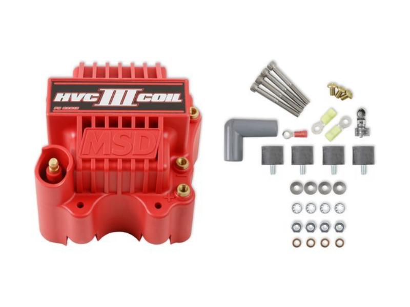 MSD Ignition MSD82612 HVC III Series Ignition Coil, Red