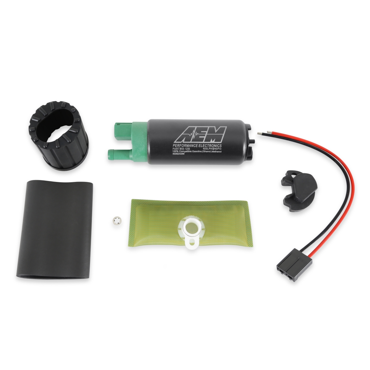 AEM50-1235 EFI Fuel Pump Kit with Smooth Fitting