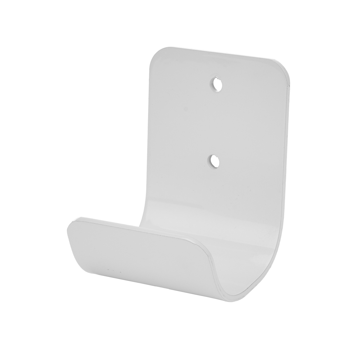 ALL12196 White Powder Coat Wall Mount Bracket - 3 in. Width