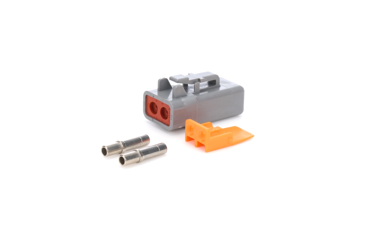 QRP71-220 2 Pin DTP Deutsch Plug Connector