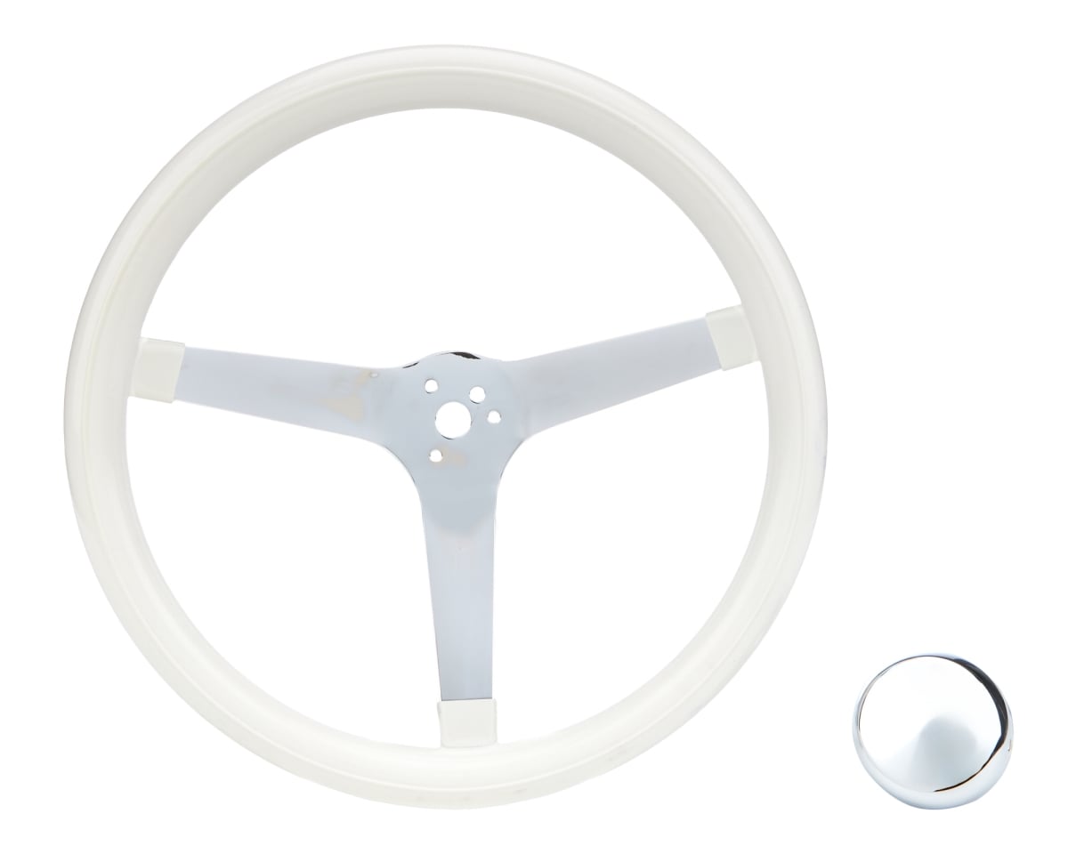 Grant GRT832W 14.75 in. Dia. Classic Series Steering Wheel - White