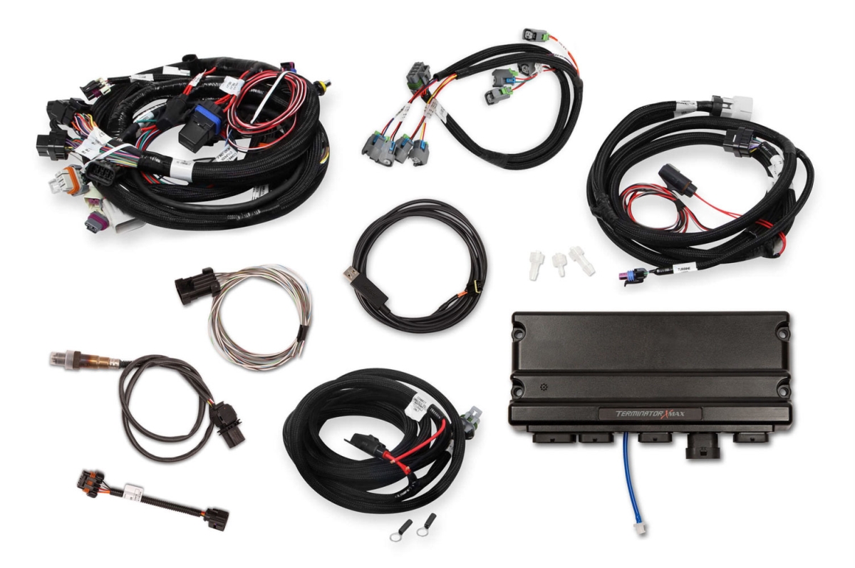 HLY550-919T Terminator x Max MPFI & EV6 Injectors EFI System with Transmission Control for LS1 Engines