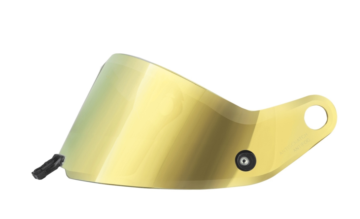 STIYA0915 ST6 Helmet Visor - Dark Yellow Mirrored