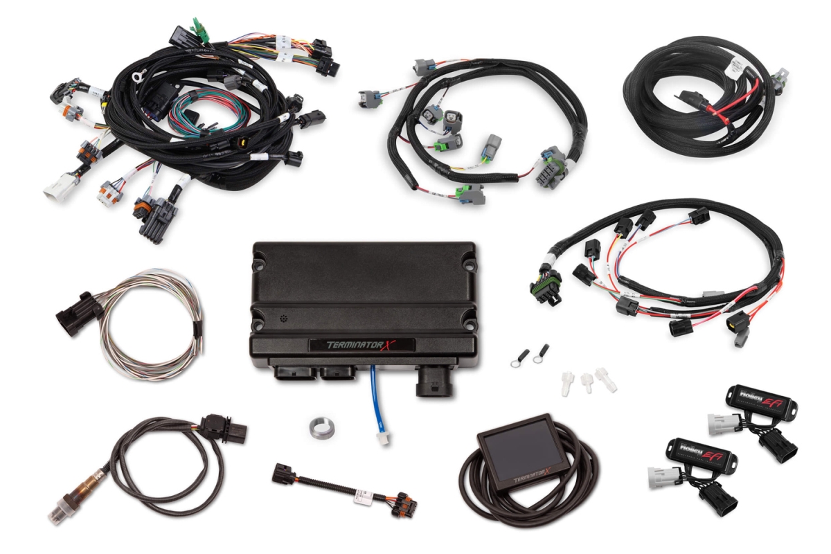 HLY550-1219 Terminator X MPFI Engine Control Module Kit for Ford Modular Motor 4V