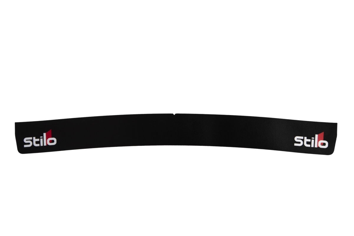 STIYA0932 ST6 Helmet Visor & Sunscreen Sticker - Black