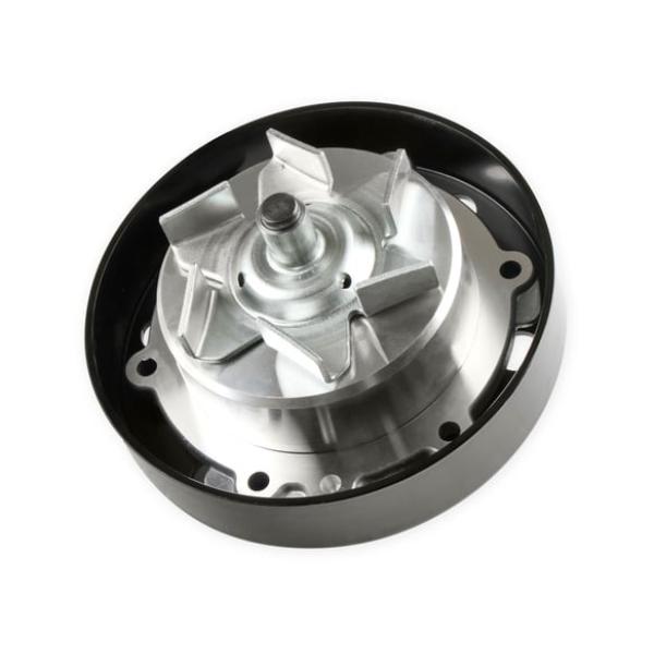 HLY97-200 Mid Mount Access Drive Water Pump for GM LS - Black Paint