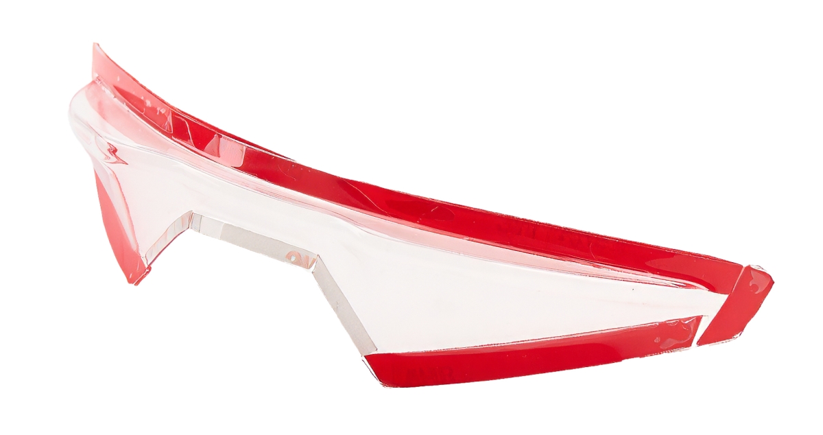 STIYA0928 ST6 Series Front Spoiler, Clear
