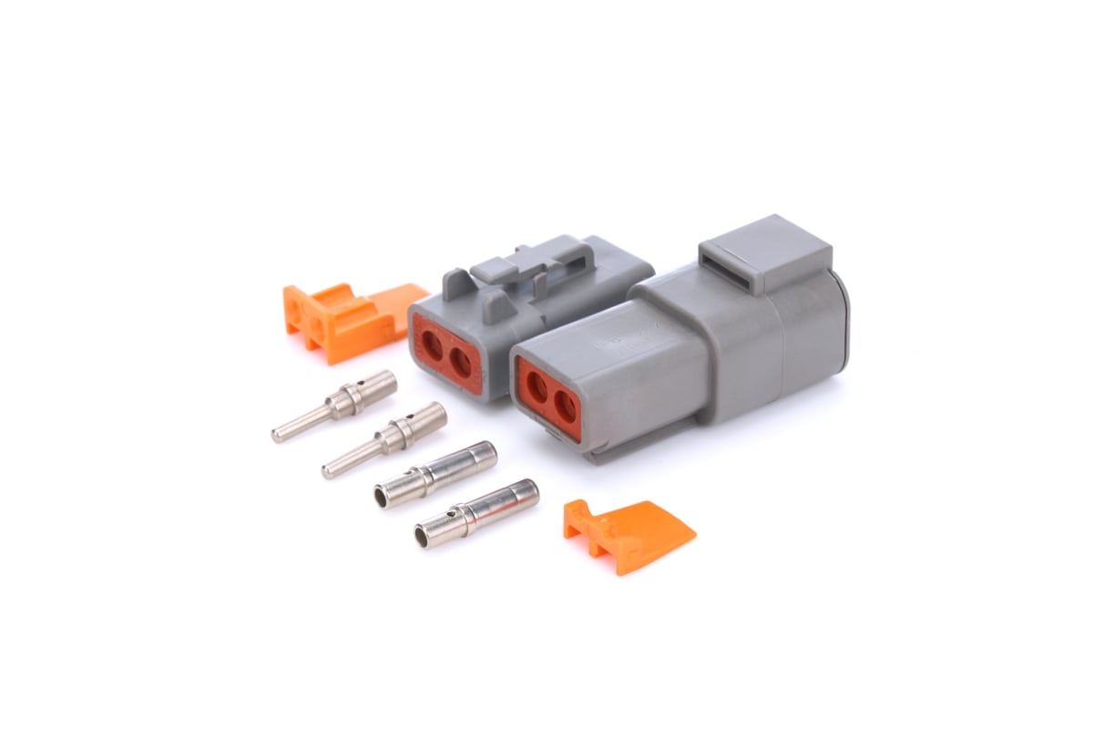 QRP71-222 2 Pin DTP Deutsch Connector Kit