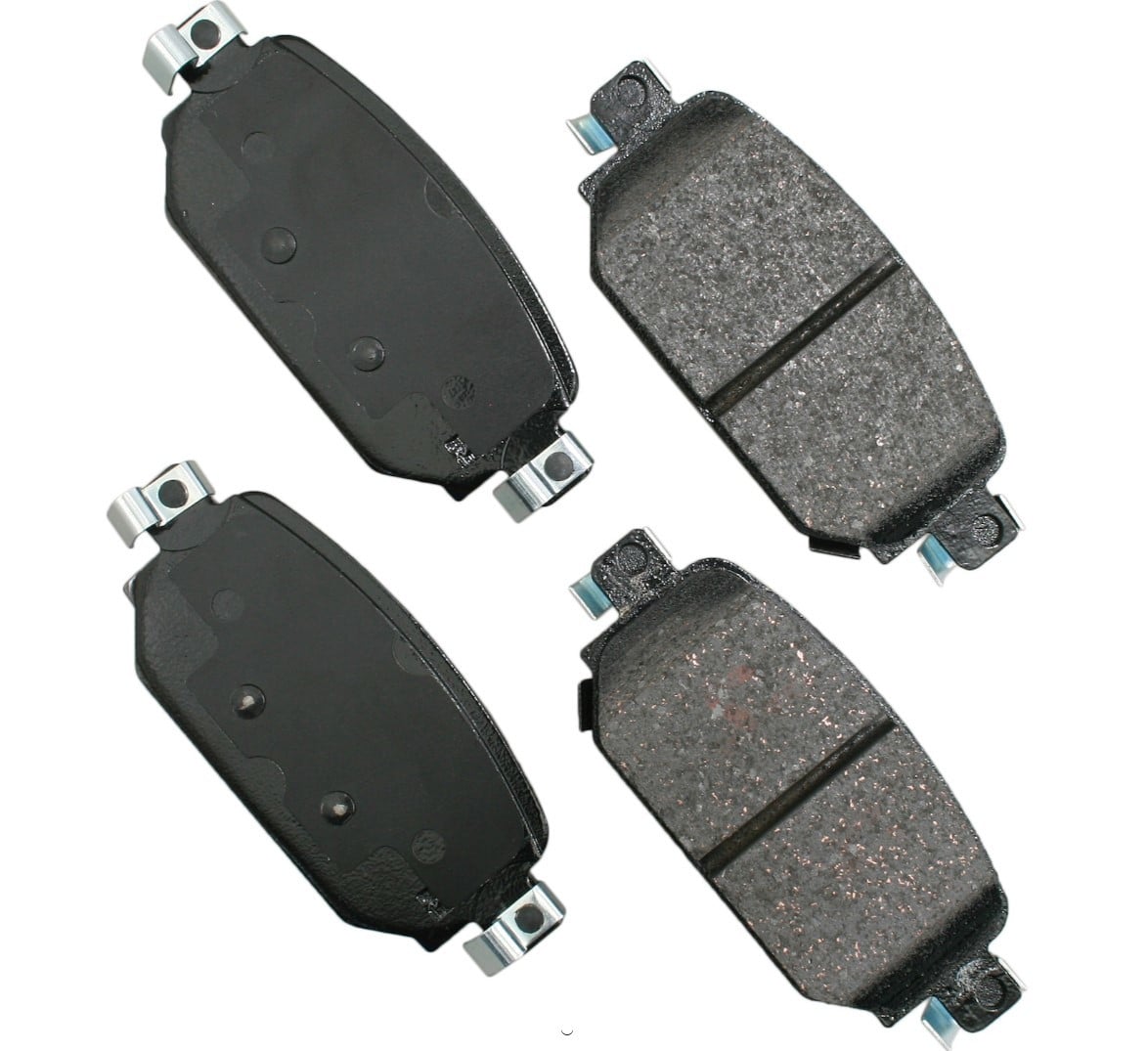 AKEACT2042 Proact Ultra-Premium Rear Brake Pad Set for 2017-2018 Mazda 3 - Hardware Included - Set of 4