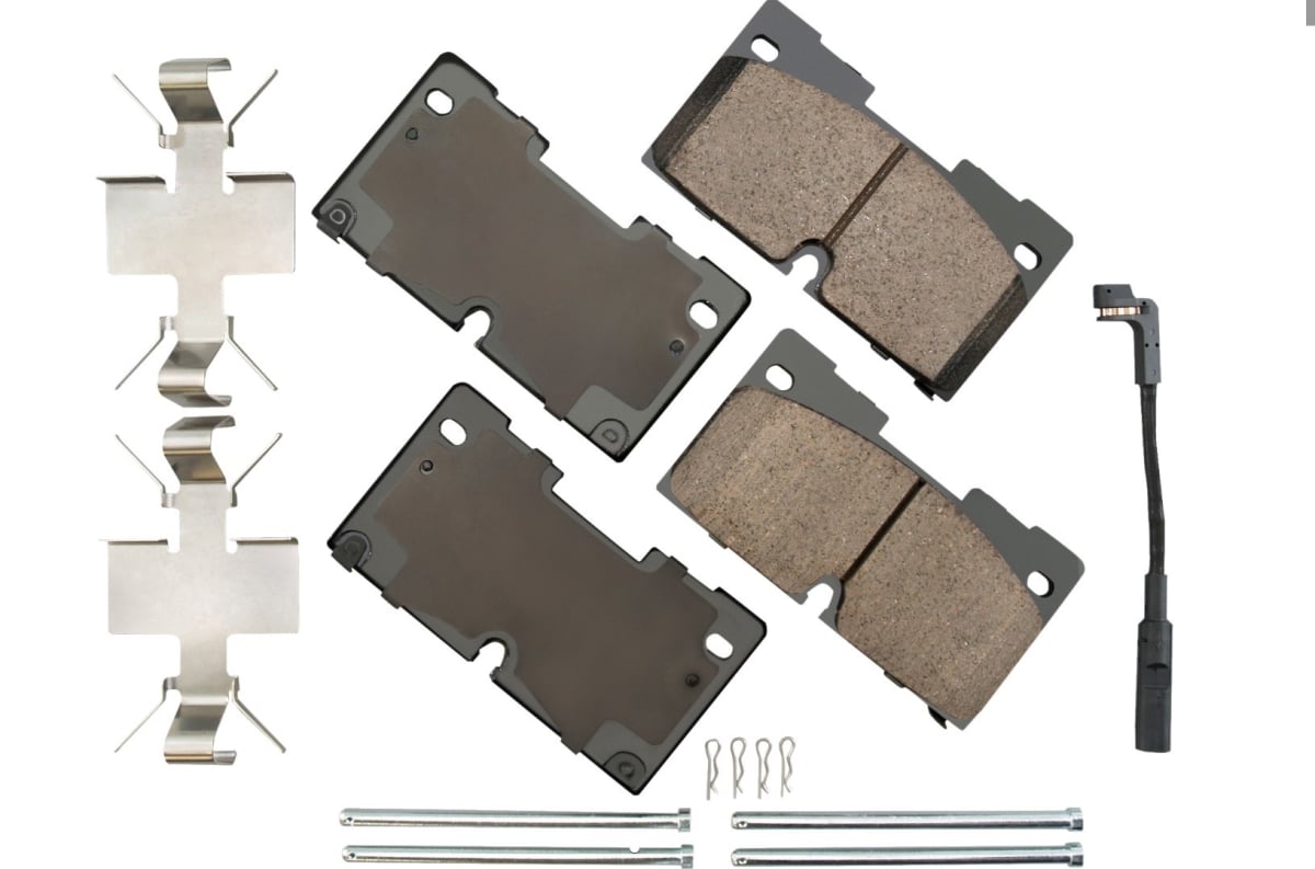 AKEACT2173 Proact Ultra-Premium Front Brake Pad Set for 2019-2025 GM Full-Size SUV & Truck - Set of 4