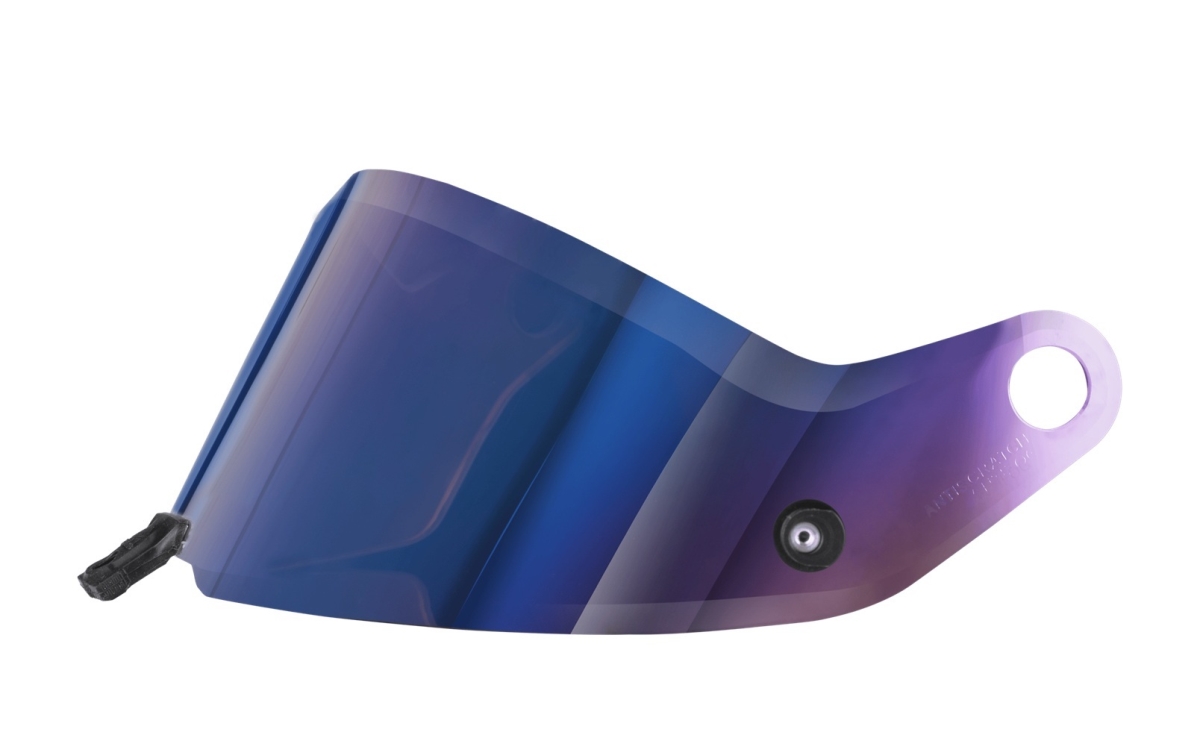 STIYA0911 3 mm ST6 Helmet Visor Shield, Dark Blue