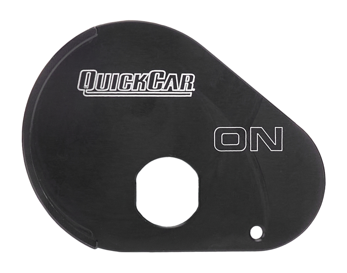 QRP55-063 Rock Guard Master Battery Disconnect - Black Anodized