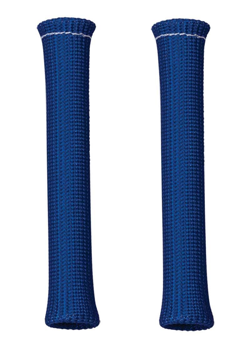 Moroso MOR71973 Hi-Temperature Spark Plug Boot Protectors - Blue - Pack of 2