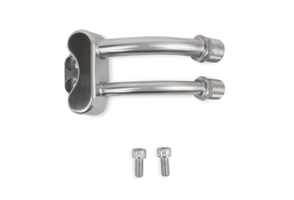HLY199-201 A-C Line Adapter Manifold for Sanden SD7 Compressors, Natural