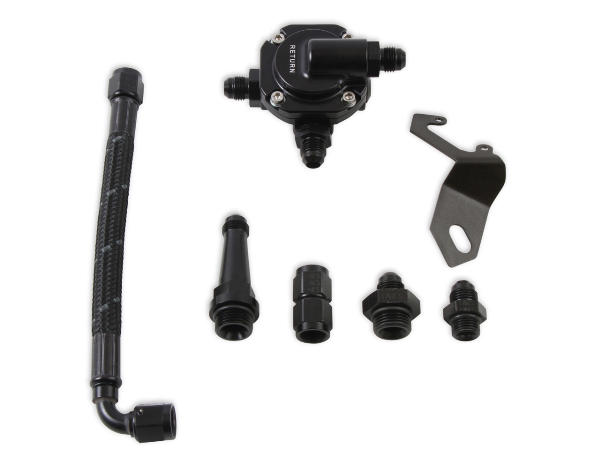 HLY534-237 EFI Stealth Crossover Braided Fuel Line - Stainless