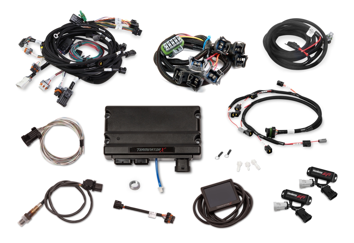 HLY550-1216 3.5 in. Terminator X EFI Kit for Ford 2-Valve Modular Engines