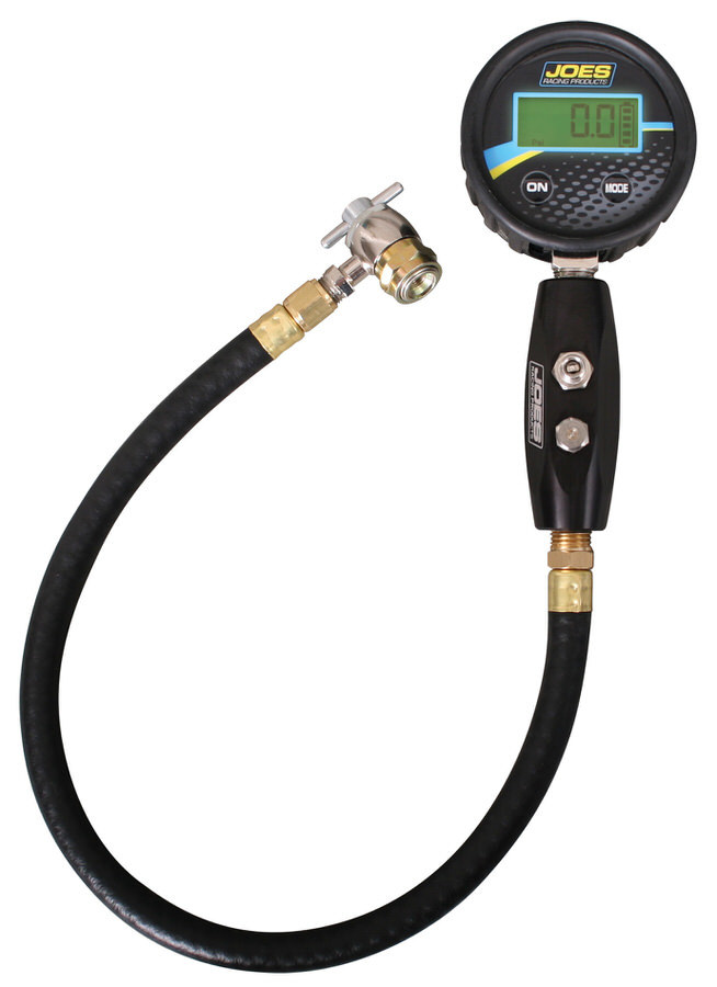 JOE19455 200 PSI Digital Shock Inflation Tool - Black, Blue & Yellow Face