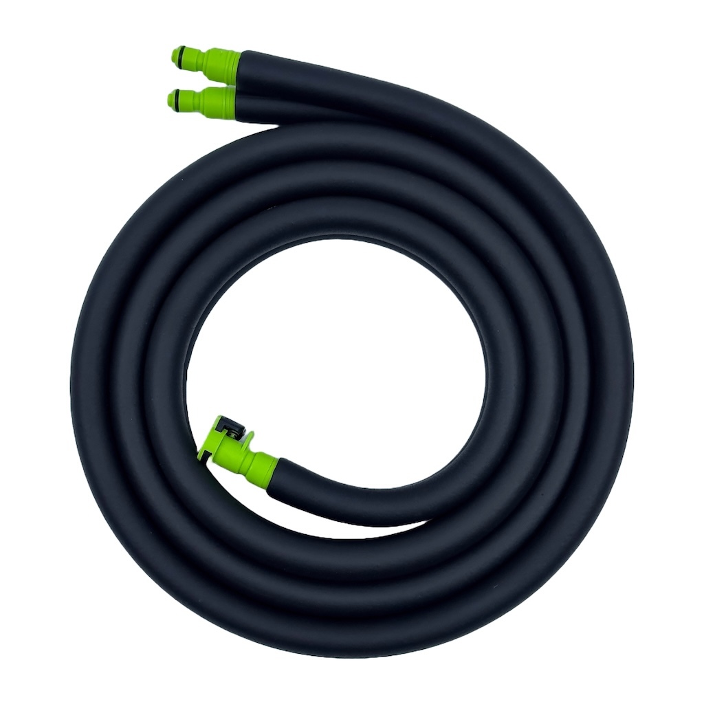 PAR08-31000 8 ft. Guardian Quick Release Hose Kit - Replacement Hose Assembly, Black