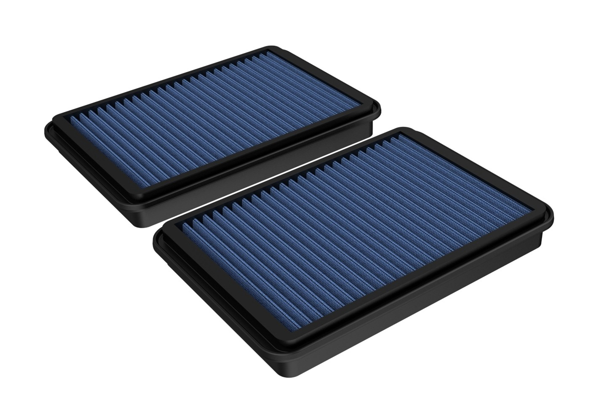 aFe Power AFE30-10401RM Air Filter Element for 2021 Ram Full-Size Truck - Blue - Pack of 2