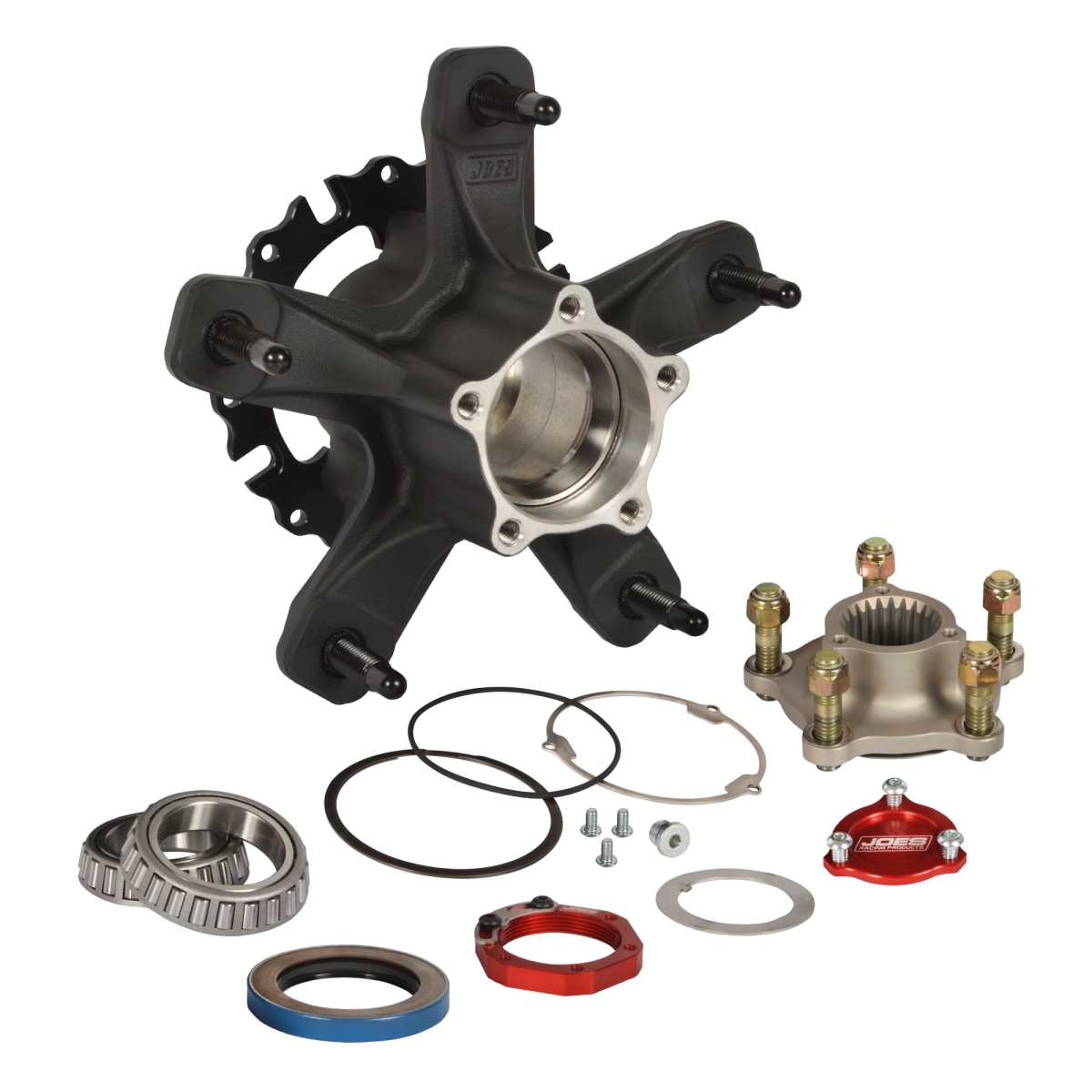 JOE25337-B-R Rear Hub Wide 5 Accelerator Kit - Black Anodized