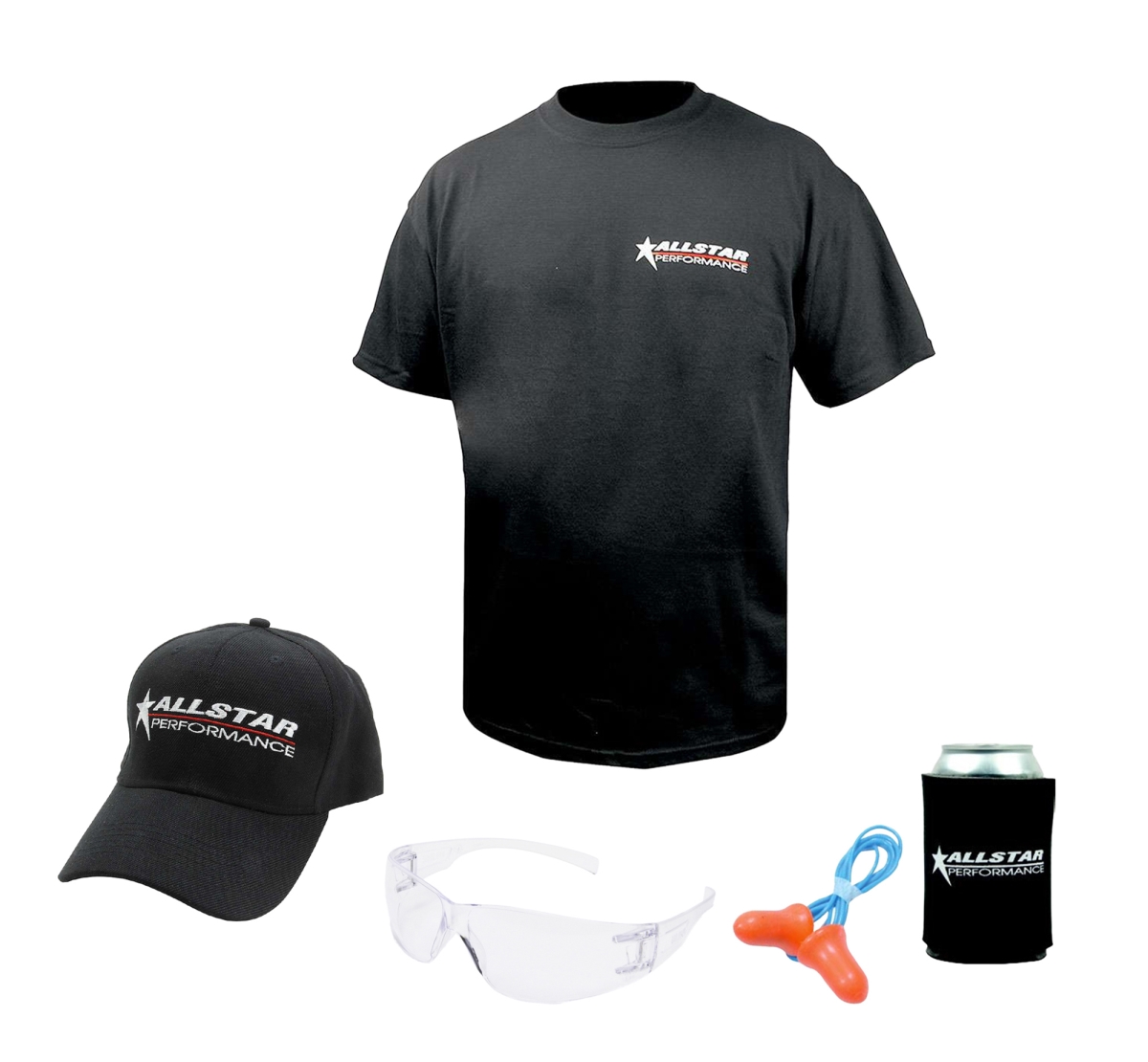 ALL99972XXL Race Apparel Package, Black - 2XL