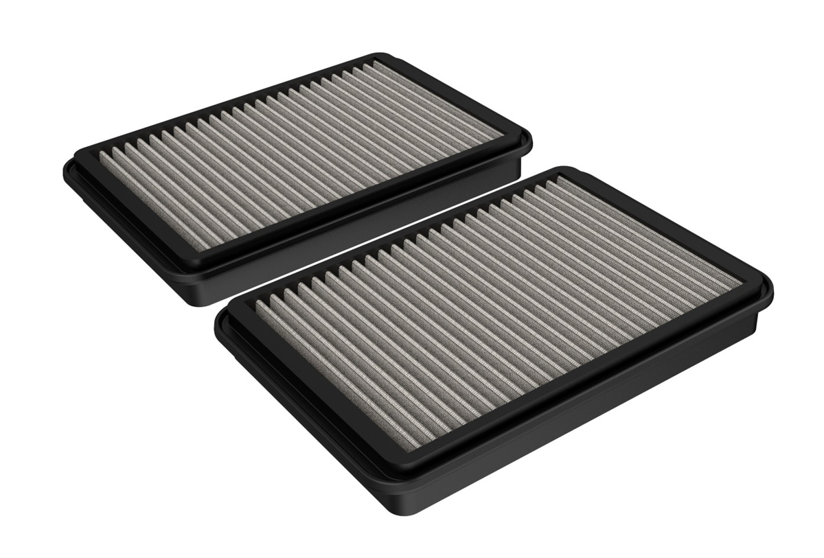 aFe Power AFE30-10401DM Magnum Flow Pro Dry S Engine Air Filter for 2021 Ram Full Size Truck, Gray