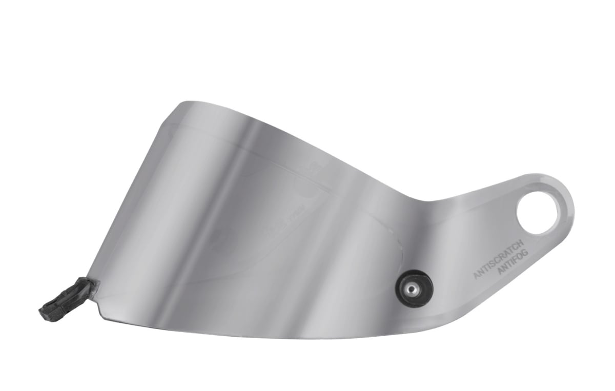 STIYA0909 3 mm ST6 Helmet Visor - Silver Dark