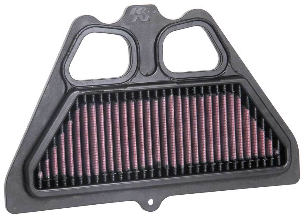 K&N Engineering KNEKA-9017 Replacement Air Filter for 2017-2025 Kawasaki ZR900 & Z900 - Red