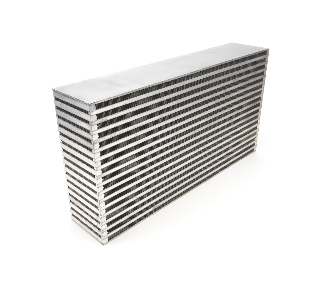 CSF8173 22 x 4.5 x 12 in. Tall Aluminum Natural Intercooler Core Horizontal Flow Bar & Plate
