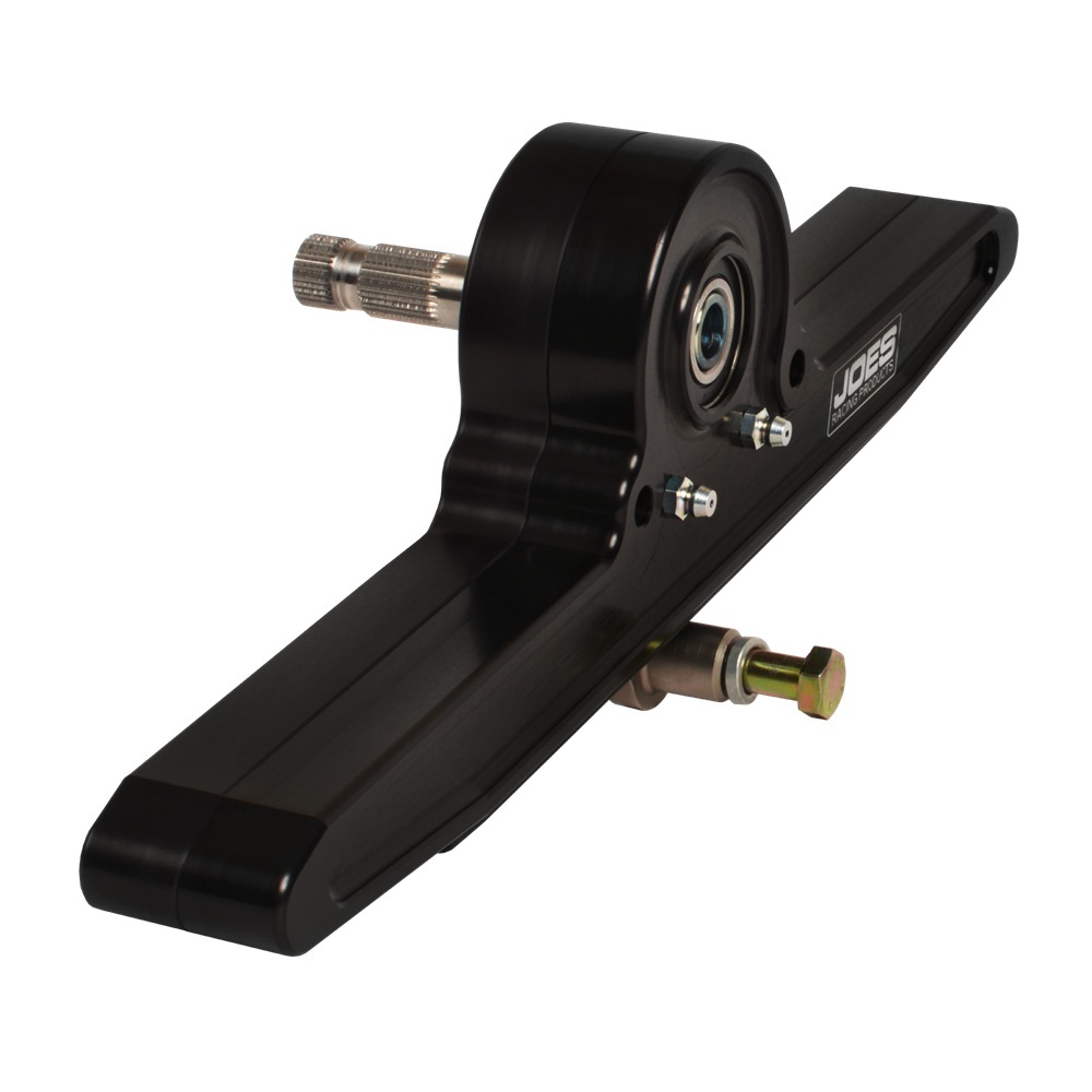 JOE25637-V3 Steering Rack for Micro Sprint Racing, Black Anodized