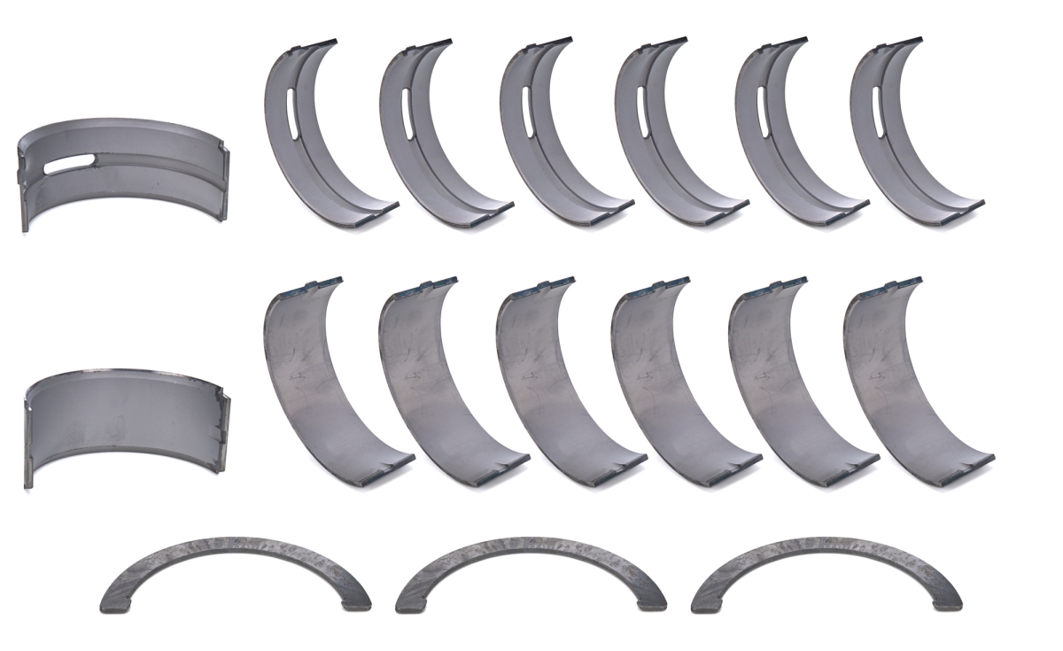 M77MS1624V1 Main Bearing Set for John Deere 6619T Engines - 0.001 in. Undersize
