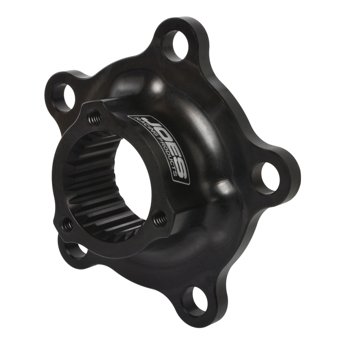 JOE25342-B Wide 5 Bolt Drive Flange - Black Anodized