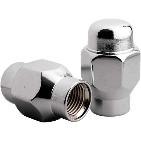 BSP999970 Conical ET Lug Nuts - 0.437-20 Thread, Chrome - Pack of 10