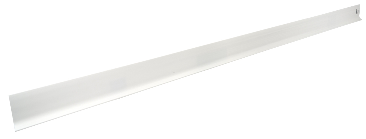 ALL23166 5 in. Plastic Rocker Panel Molding - 88 in. Length, White