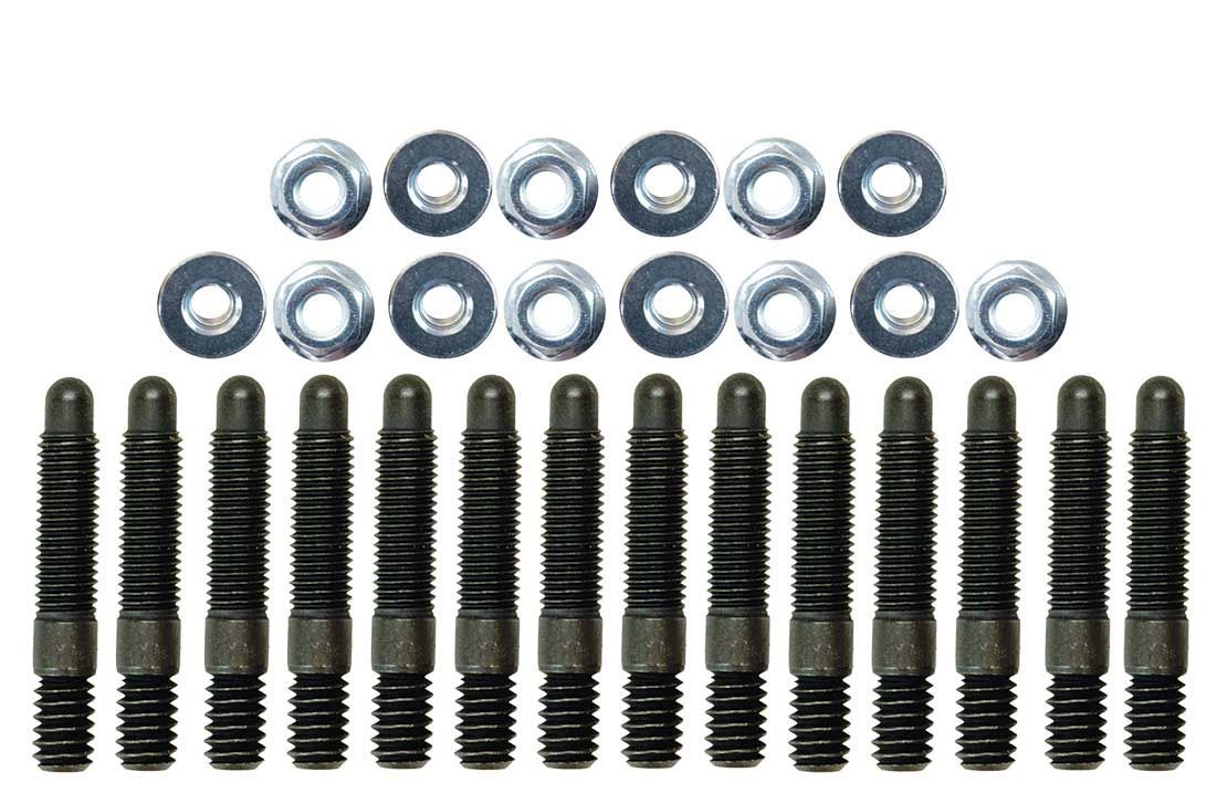 Moroso MOR38823 Valve Cover Stud Kit for Big Block Chevy Fabricated, Black Oxide