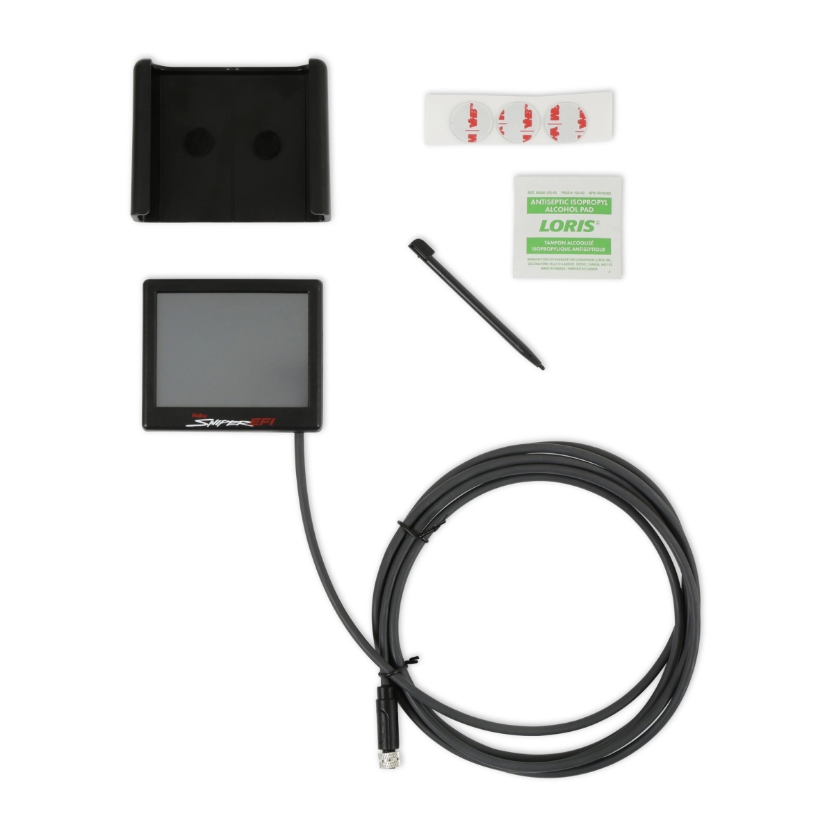 HLY553-202 3.5 in. Digital Dash Gauge Panel Assembly for Sniper 2 EFI Systems, Dash Mount