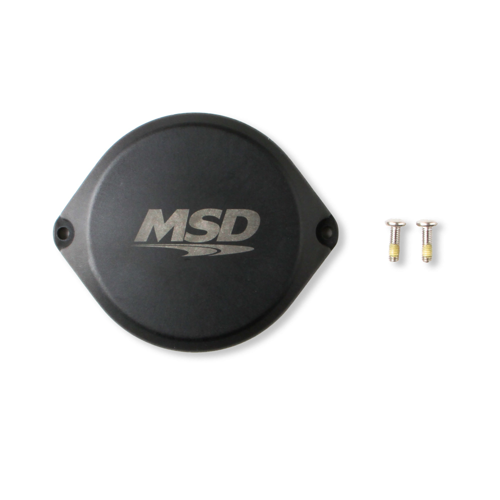 MSD Ignition MSD84323 COP Blank Cap for Dual Sync Distributors - Black