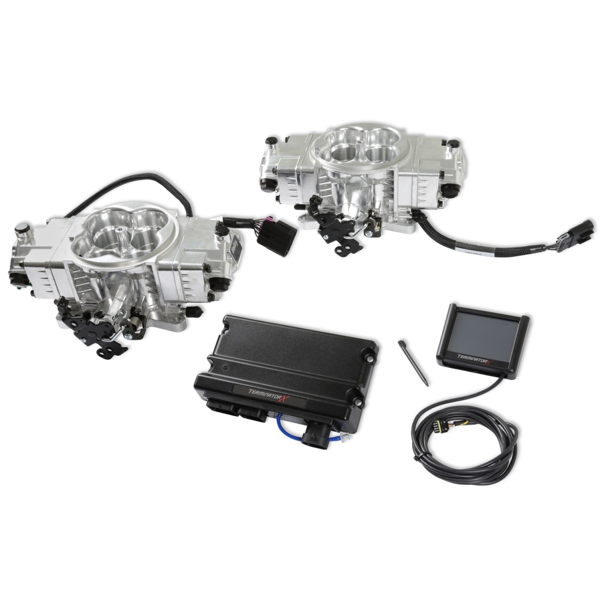 HLY550-1074 4150 2x4 Terminator X Stealth Kit - Shiny Silver