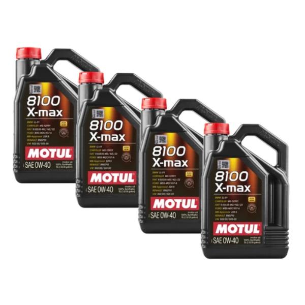 MTL114864 5 Litre 8100 X-Max 0W40 Oil Bottle