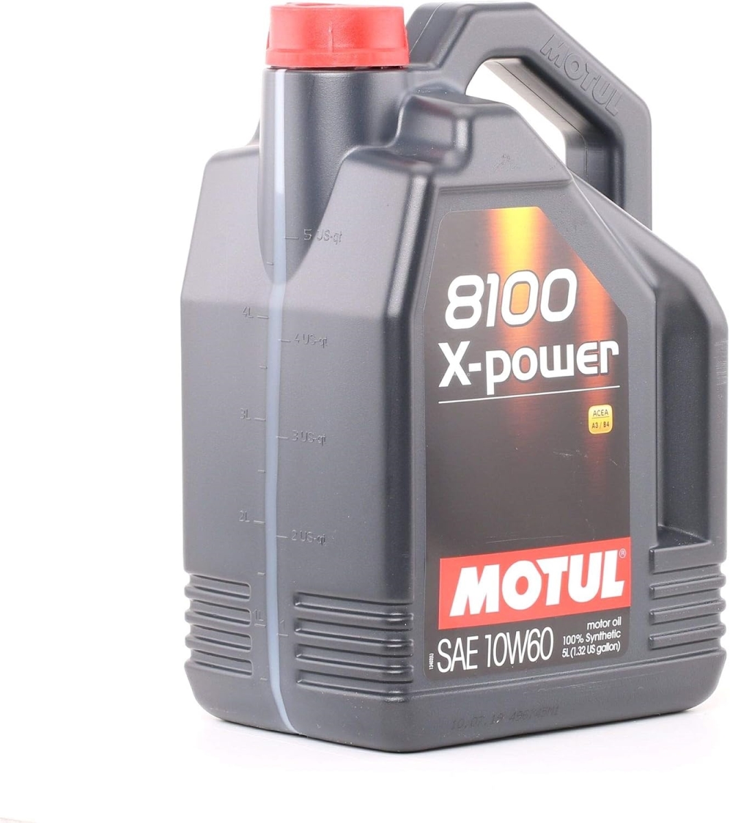 MTL114867-4 4 x 5 Litre 8100 X-Power 10W-60 Case Bottle